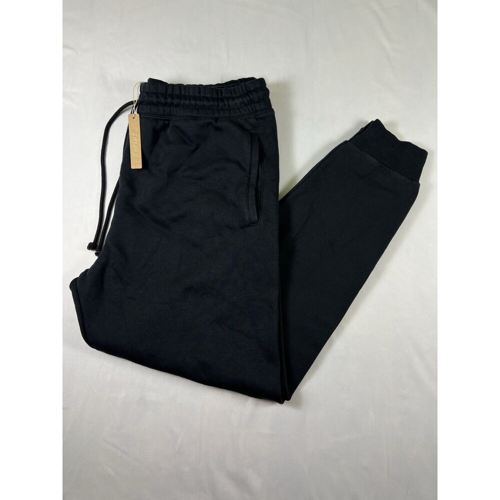 SKIMS Fleece Lounge Tapered Jogger Washed Onyx Size M BO-PNY-6428M NWT